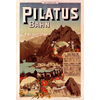 Pilatus-Bahn, Plakat, 1892